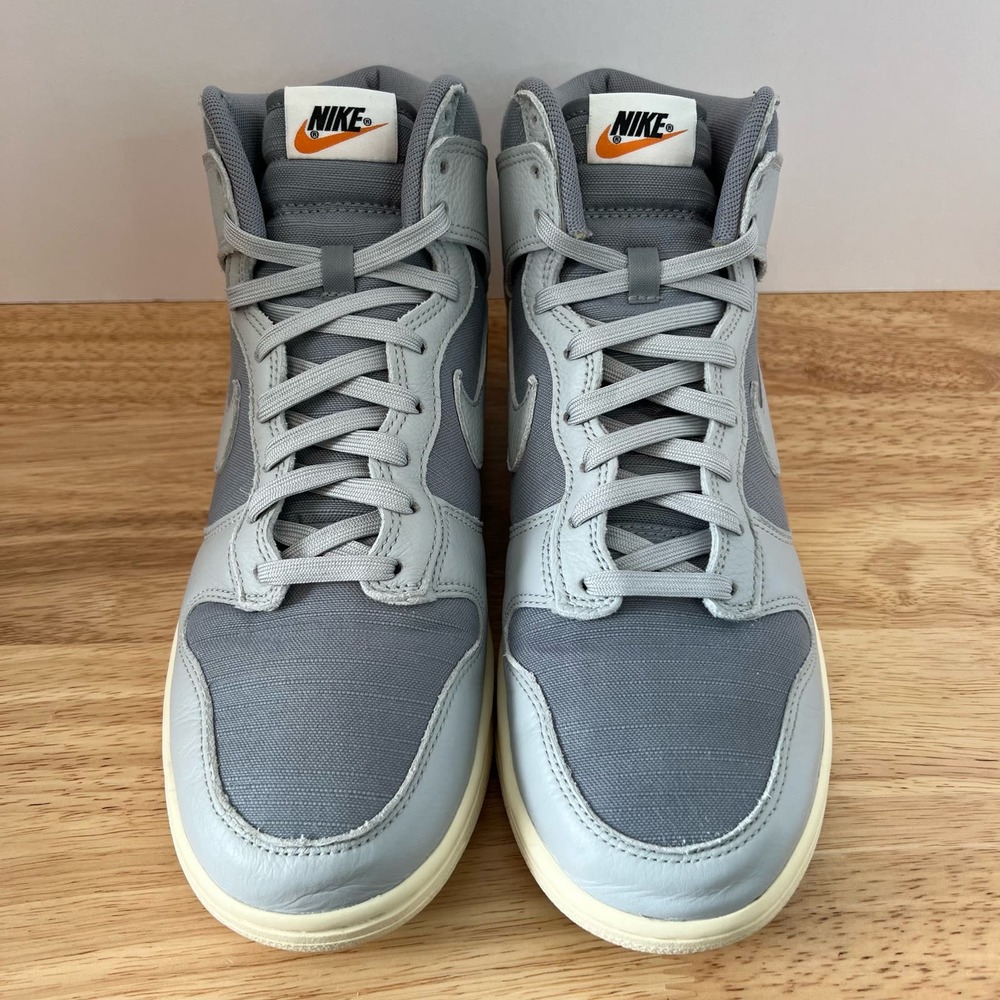 Nike Dunk High Vintage 'Certified Fresh Particle Grey' Mens Size 11 - DQ8800-001 - Picture 4 of 9